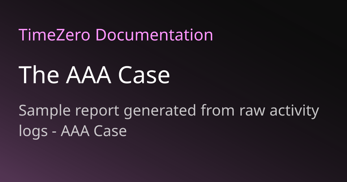 The AAA Case